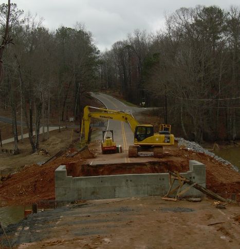 lake martin bridge construction