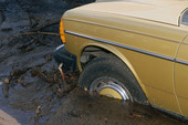 lake martin Car in mud